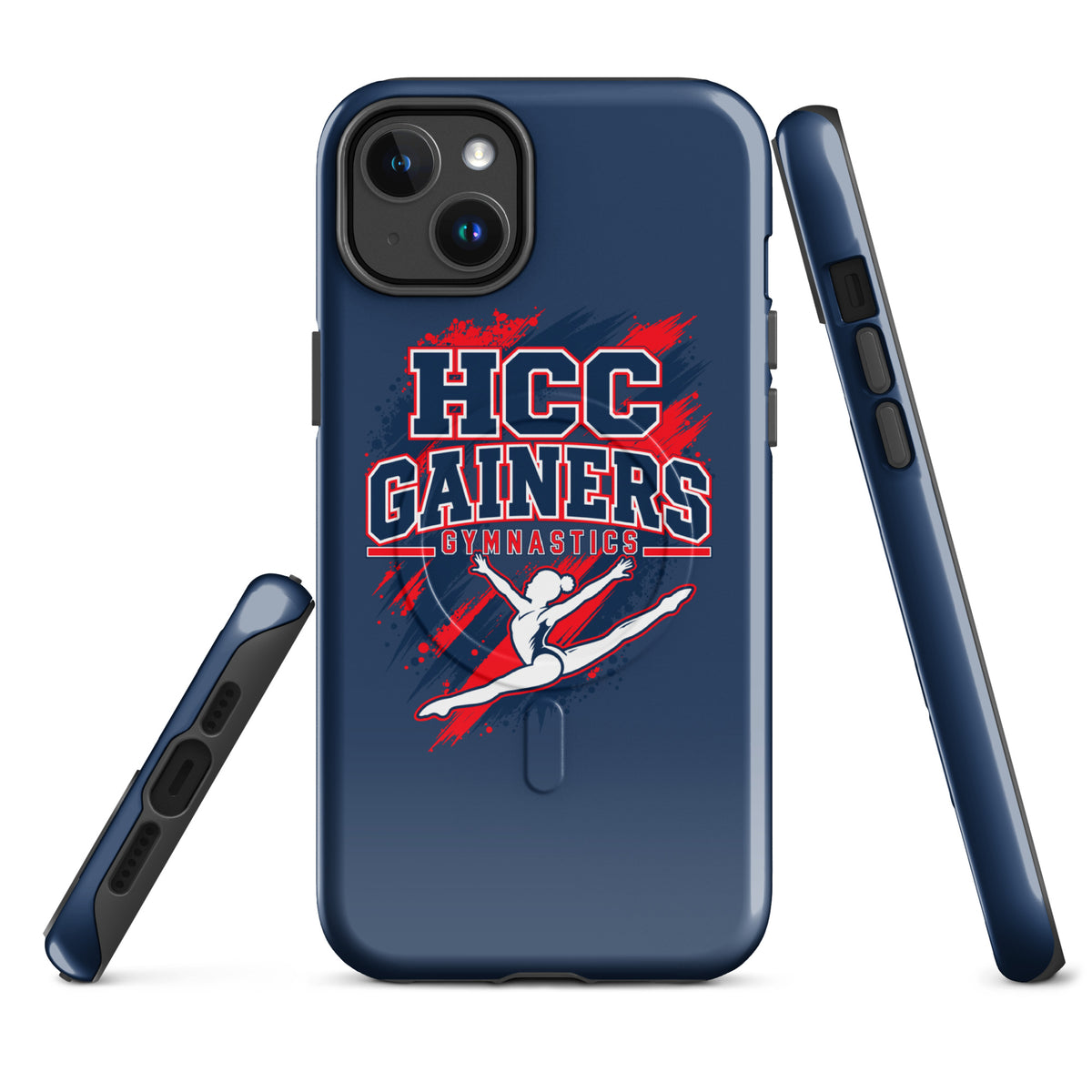 Magsafe Tough Case for iPhone | HCC Gymnastics | Crest Logo