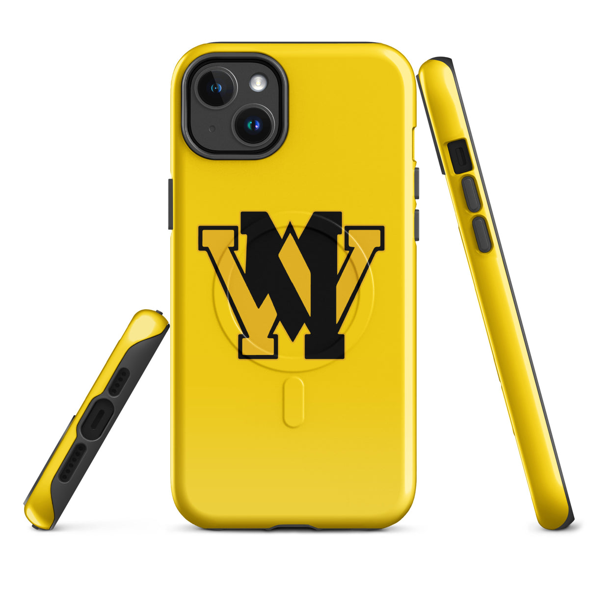 Magsafe Tough Case for iPhone | West Milford Indoor Track & Field Team | Emblem Logo