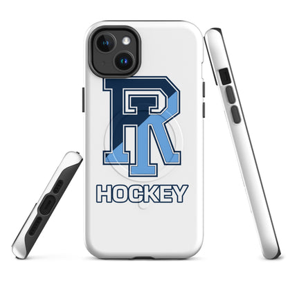 Magsafe Tough Case for iPhone | URI Men’s Hockey | Crest Logo