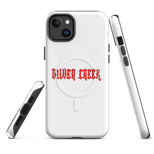 Magsafe Tough Case for iPhone | Silver Creek 12U Schreiber | Modern Script Logo