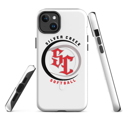 Magsafe Tough Case for iPhone | Silver Creek 12U Schreiber | Emblem Logo