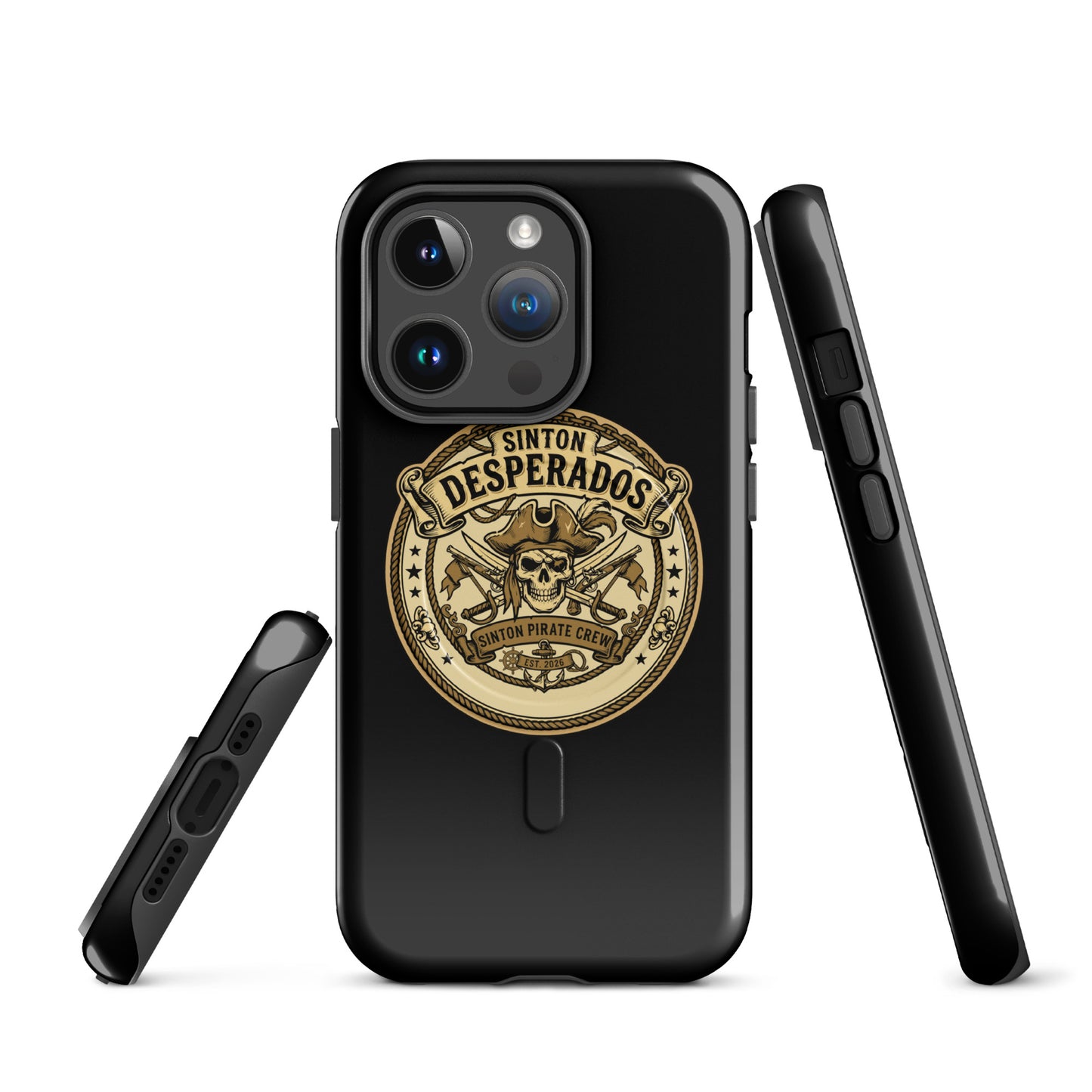Magsafe Tough Case for iPhone | Sinton Desperados Baseball | Badge Logo