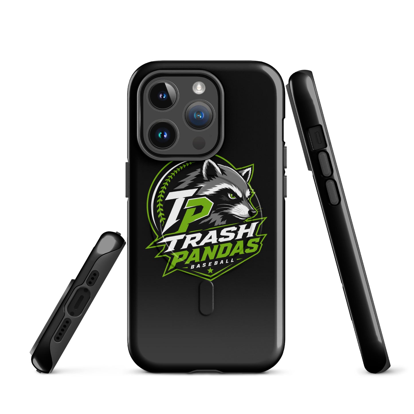 Magsafe Tough Case for iPhone | Trash Pandas Baseball Organization | Crest Logo