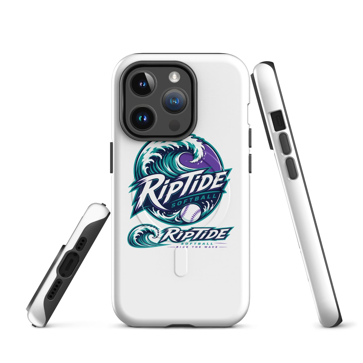 Magsafe Tough Case for iPhone | RipTide Softball | Crest Logo