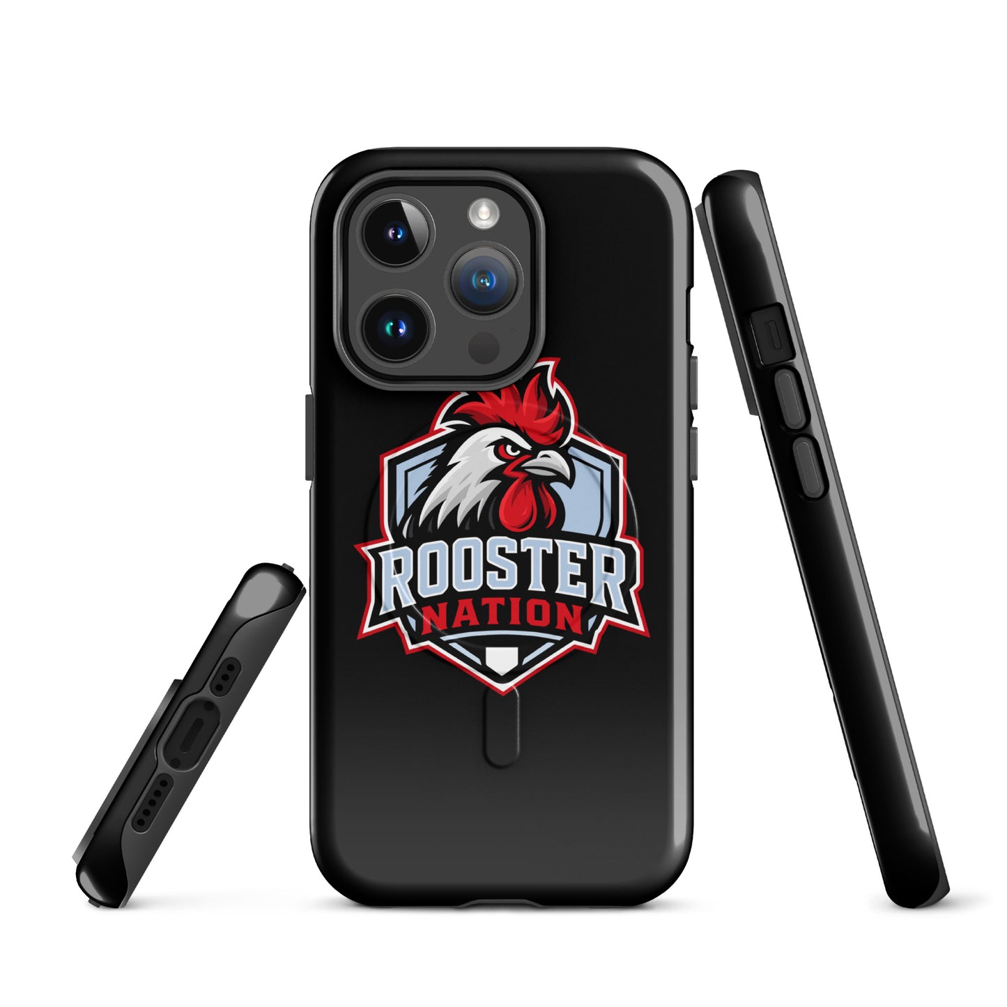 Magsafe Tough Case for iPhone | Rooster Nation | Shield Logo