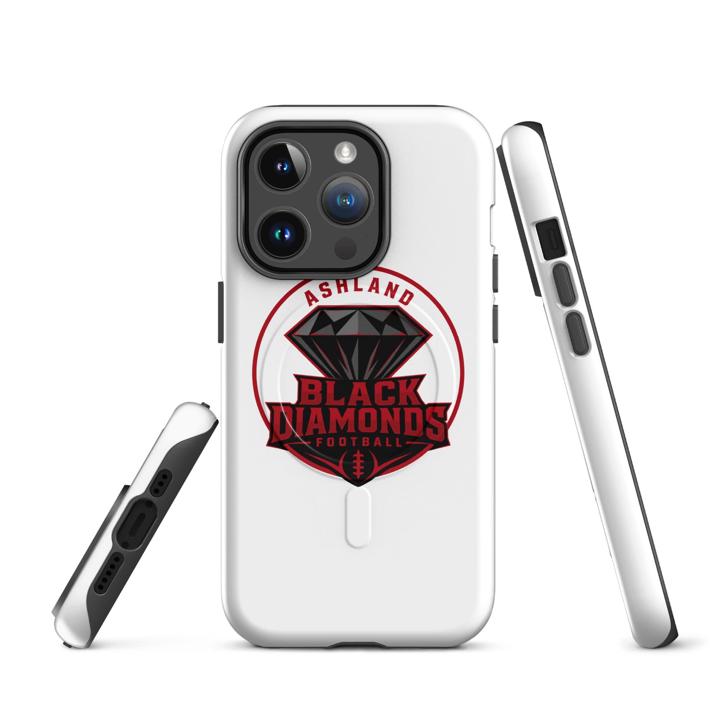 Magsafe Tough Case for iPhone | Ashland Black Diamonds | Badge Logo