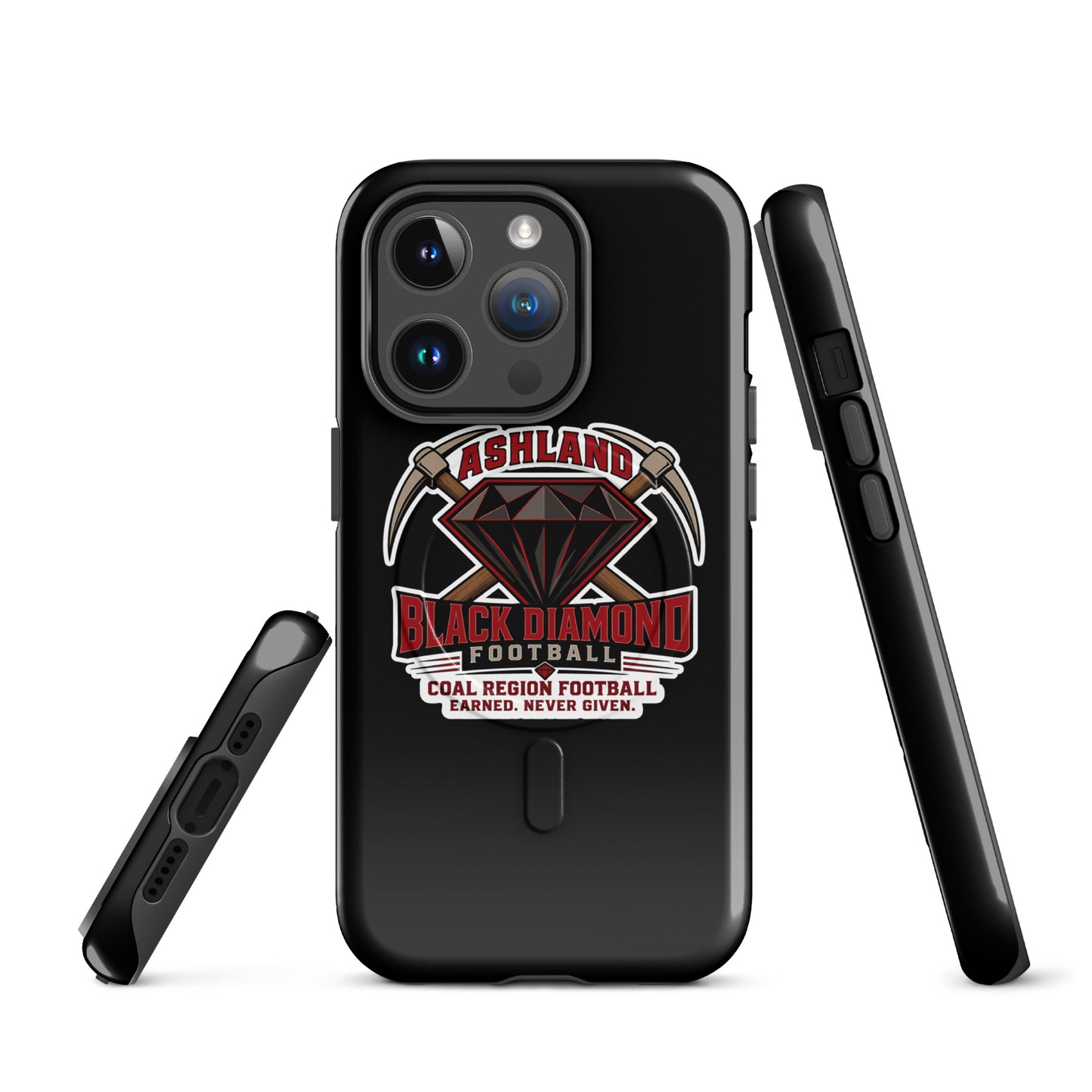 Magsafe Tough Case for iPhone | Ashland Black Diamonds | Vanguard Logo