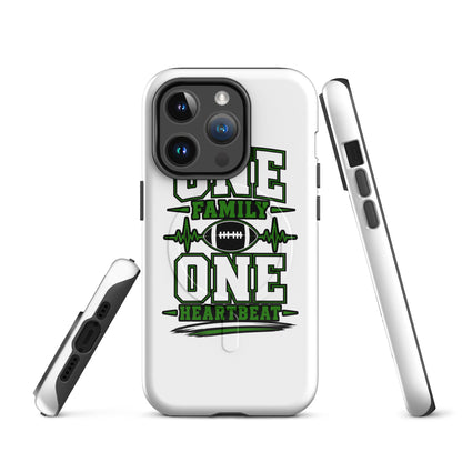 Magsafe Tough Case for iPhone | Celina Black Football | Modern Script Logo