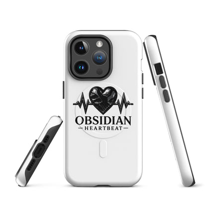 Magsafe Tough Case for iPhone | Obsidian Heartbeat | Pulse Athletics Logo