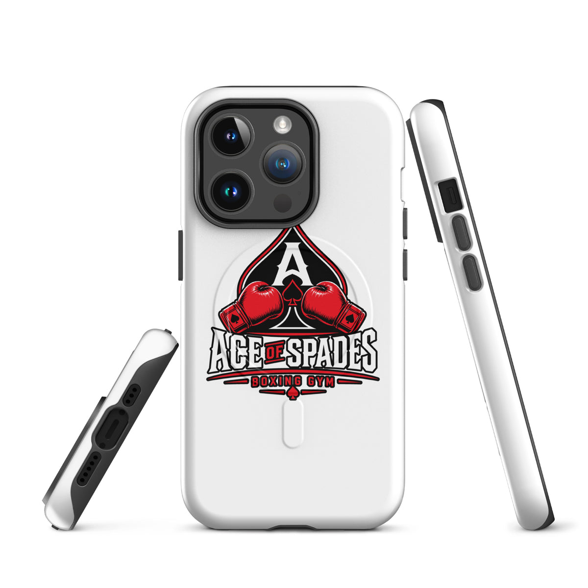 Magsafe Tough Case for iPhone | Ace of Spades Boxing Gym | Emblem Logo