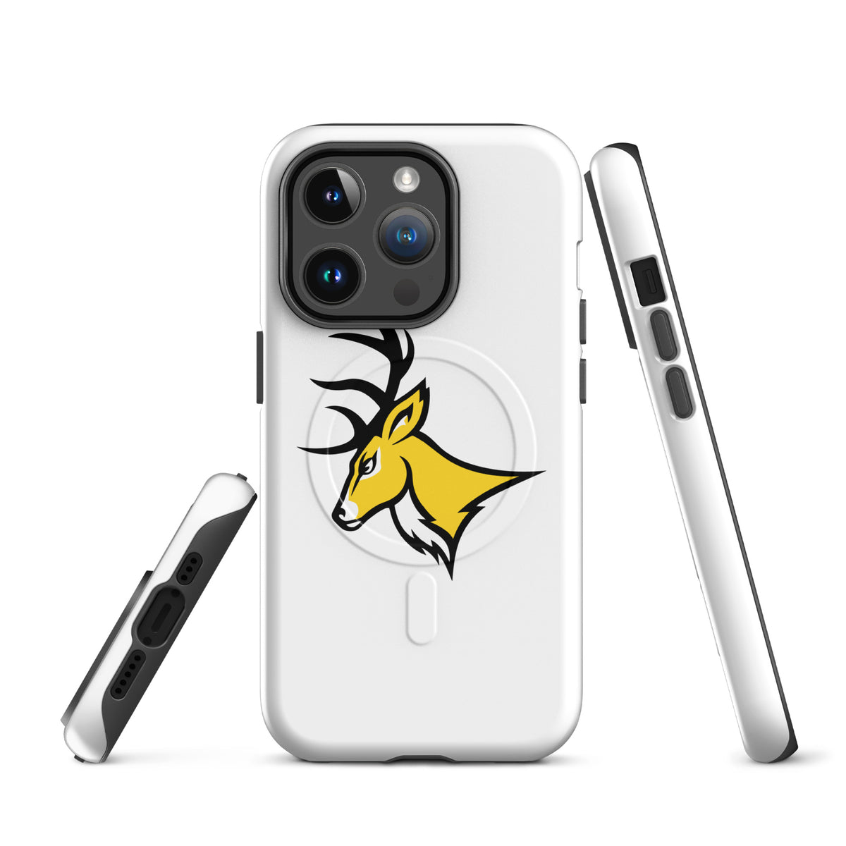 Magsafe Tough Case for iPhone | West Milford Indoor Track & Field Team | Crest Logo