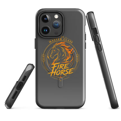 Magsafe Tough Case for iPhone | Fire Horse Masters | Crest Logo