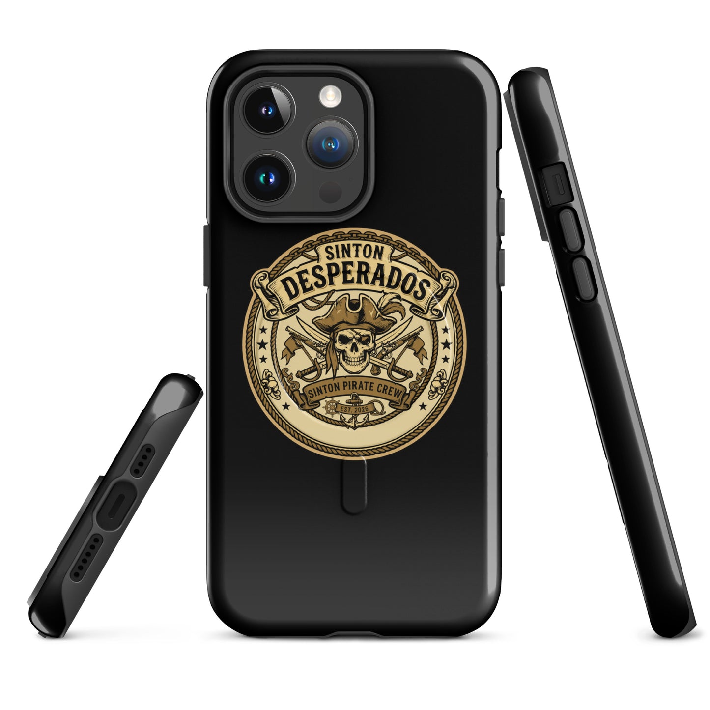 Magsafe Tough Case for iPhone | Sinton Desperados Baseball | Badge Logo
