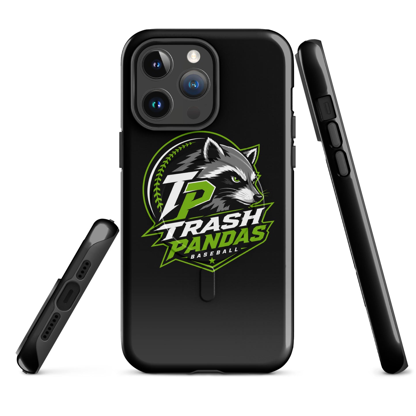 Magsafe Tough Case for iPhone | Trash Pandas Baseball Organization | Crest Logo