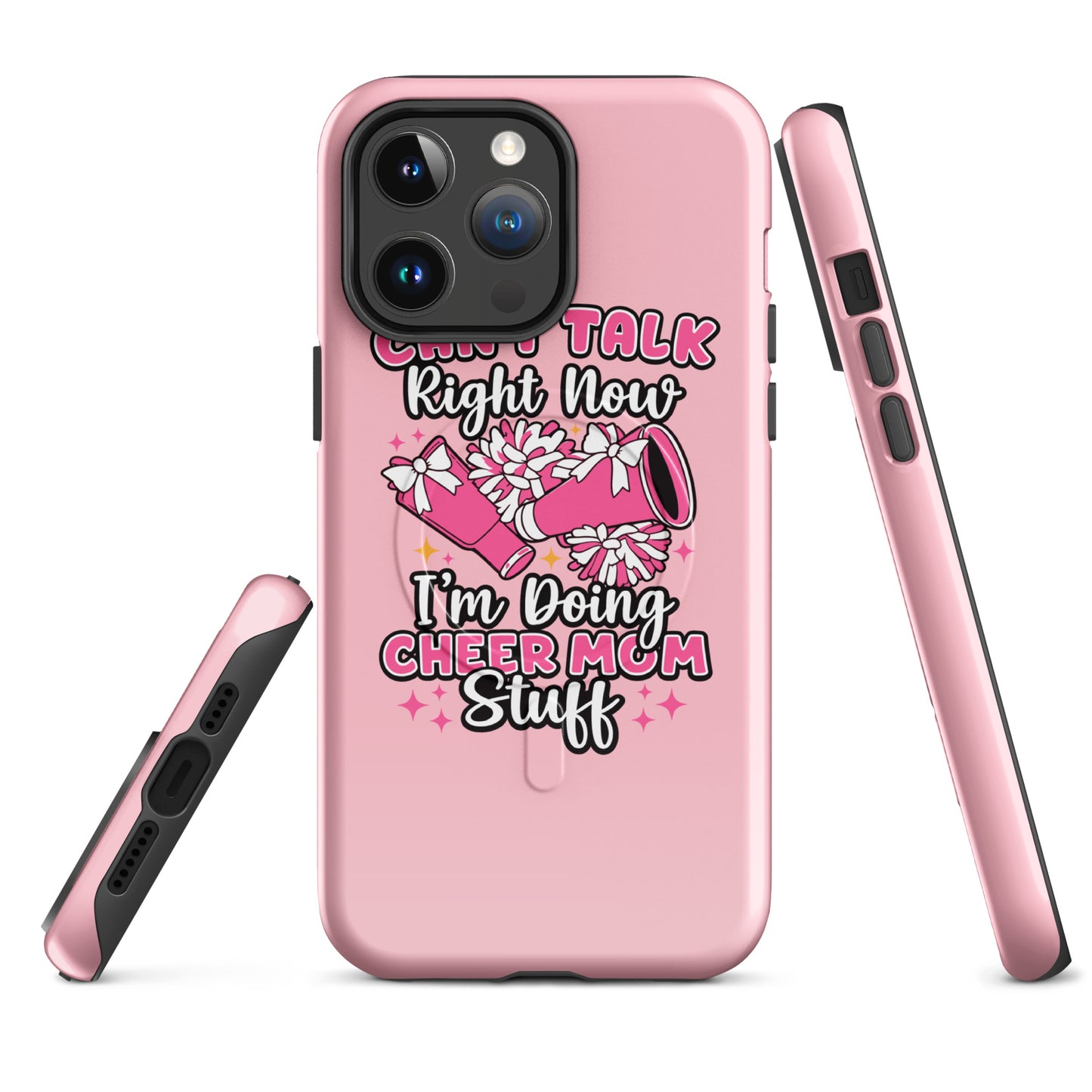 Magsafe Tough Case for iPhone | Sunset Surge All-Star Cheerleading | Modern Script Logo