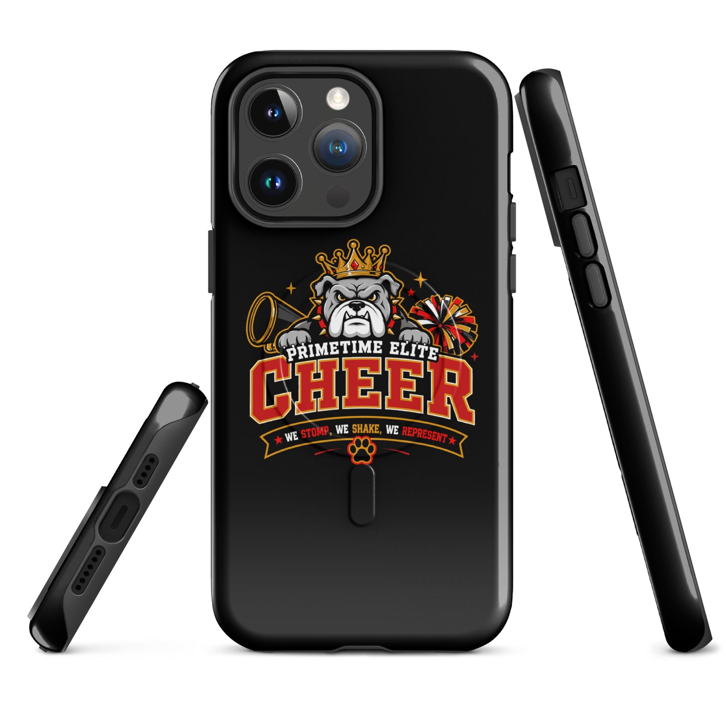 Magsafe Tough Case for iPhone | PTE Bulldog Cheer | Crest Logo