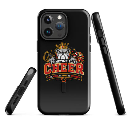 Magsafe Tough Case for iPhone | PTE Bulldog Cheer | Crest Logo