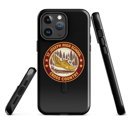 Magsafe Tough Case for iPhone | St. Joseph High School - Cross Country | Badge Logo