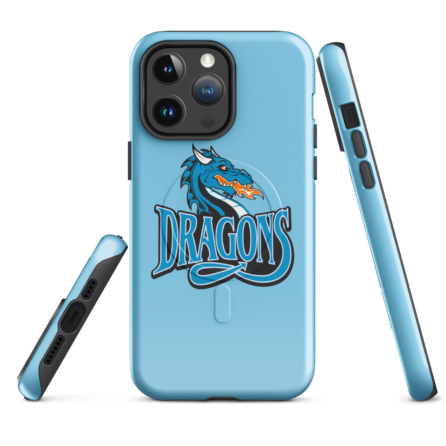 Magsafe Tough Case for iPhone | International Studies Middle School Volleyball | Emblem Logo