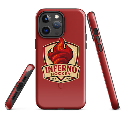 Magsafe Tough Case for iPhone | Inferno Hockey | Crest Logo