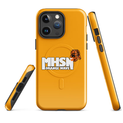 Magsafe Tough Case for iPhone | Orange Wave Marching Band | Crest Logo