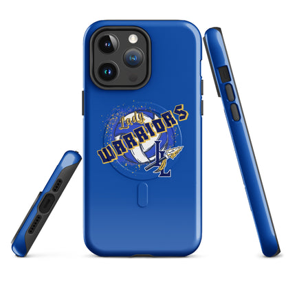Magsafe Tough Case for iPhone | Indian Land Middle School Volleyball | Vanguard Warriors Logo