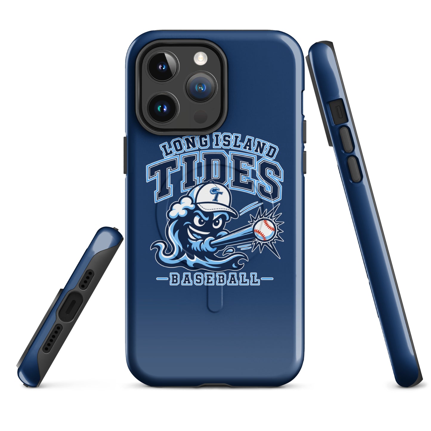 Magsafe Tough Case for iPhone | Long Island Tides Baseball | Valor Logo
