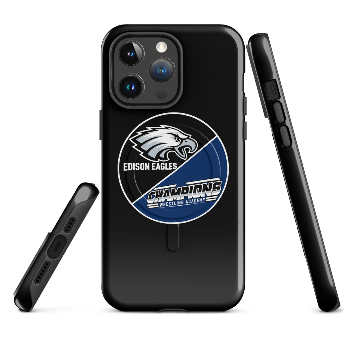 Magsafe Tough Case for iPhone | Edison Eagles/CWA Wrestling | Badge Logo
