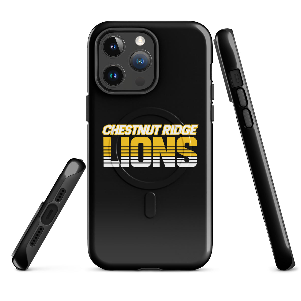 Magsafe Tough Case for iPhone | Chestnut Ridge Lions Football | Script Logo