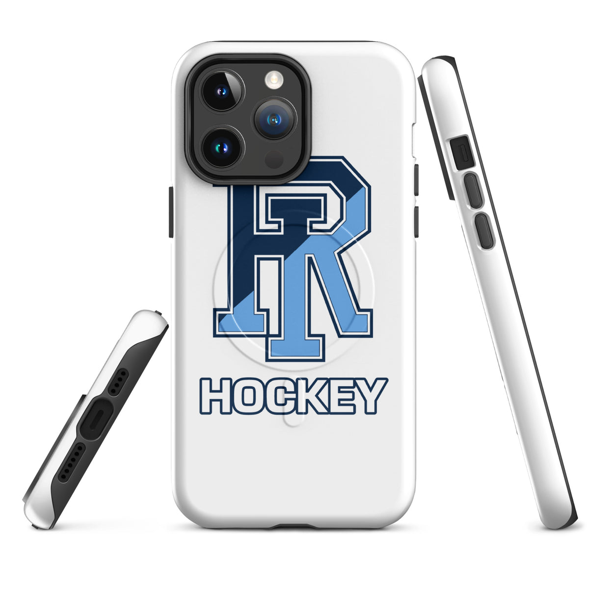 Magsafe Tough Case for iPhone | URI Men’s Hockey | Crest Logo