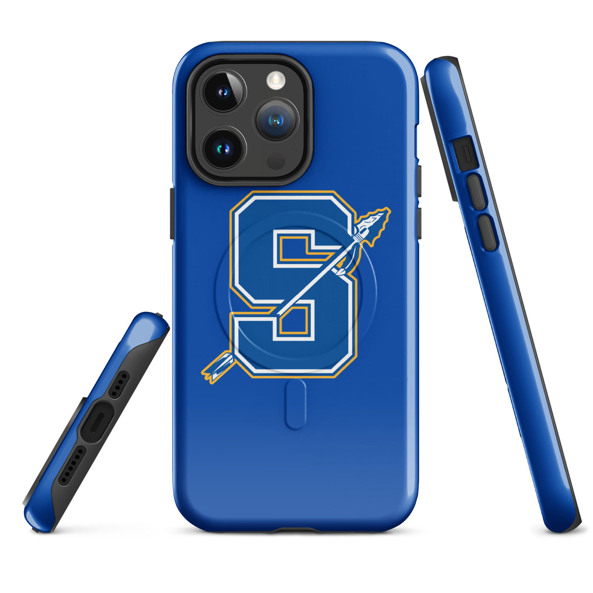 Magsafe Tough Case for iPhone | Senatobia Warriors Baseball | Lettermark Logo