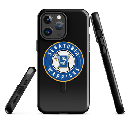 Magsafe Tough Case for iPhone | Senatobia Warriors Baseball | Badge Logo