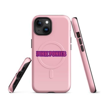 Magsafe Tough Case for iPhone | Pink Pony Athletic Club | Script Logo