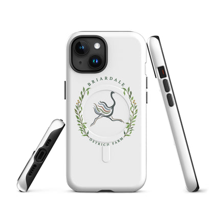 Magsafe Tough Case for iPhone | Briardale Ostrich Farm | Crest Logo