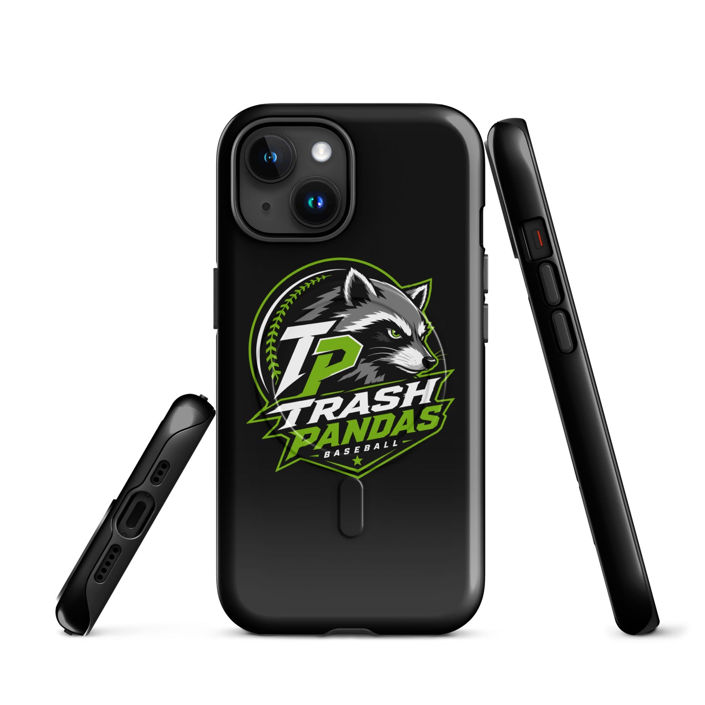 Magsafe Tough Case for iPhone | Trash Pandas Baseball Organization | Crest Logo