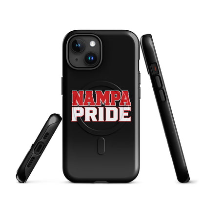 Magsafe Tough Case for iPhone | Nampa Pride | Letter Mark Logo