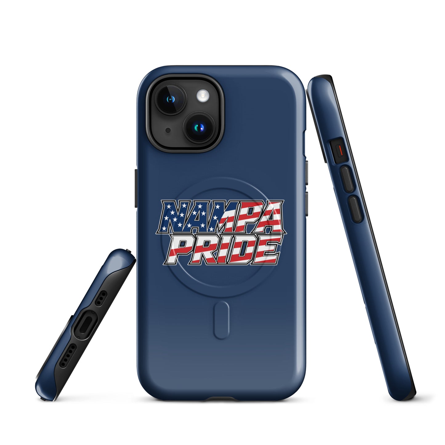 Magsafe Tough Case for iPhone | Nampa Pride | Modern Script Logo