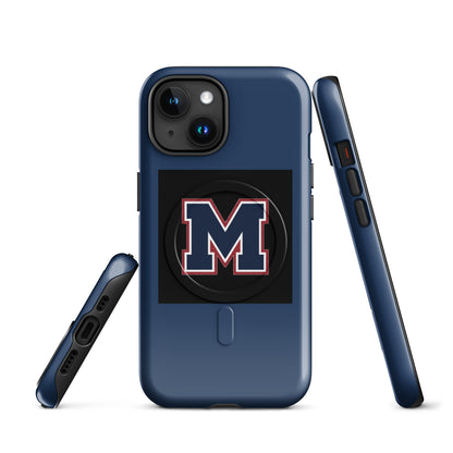 Magsafe Tough Case for iPhone | Michigan Select Baseball | M Lettermark Logo