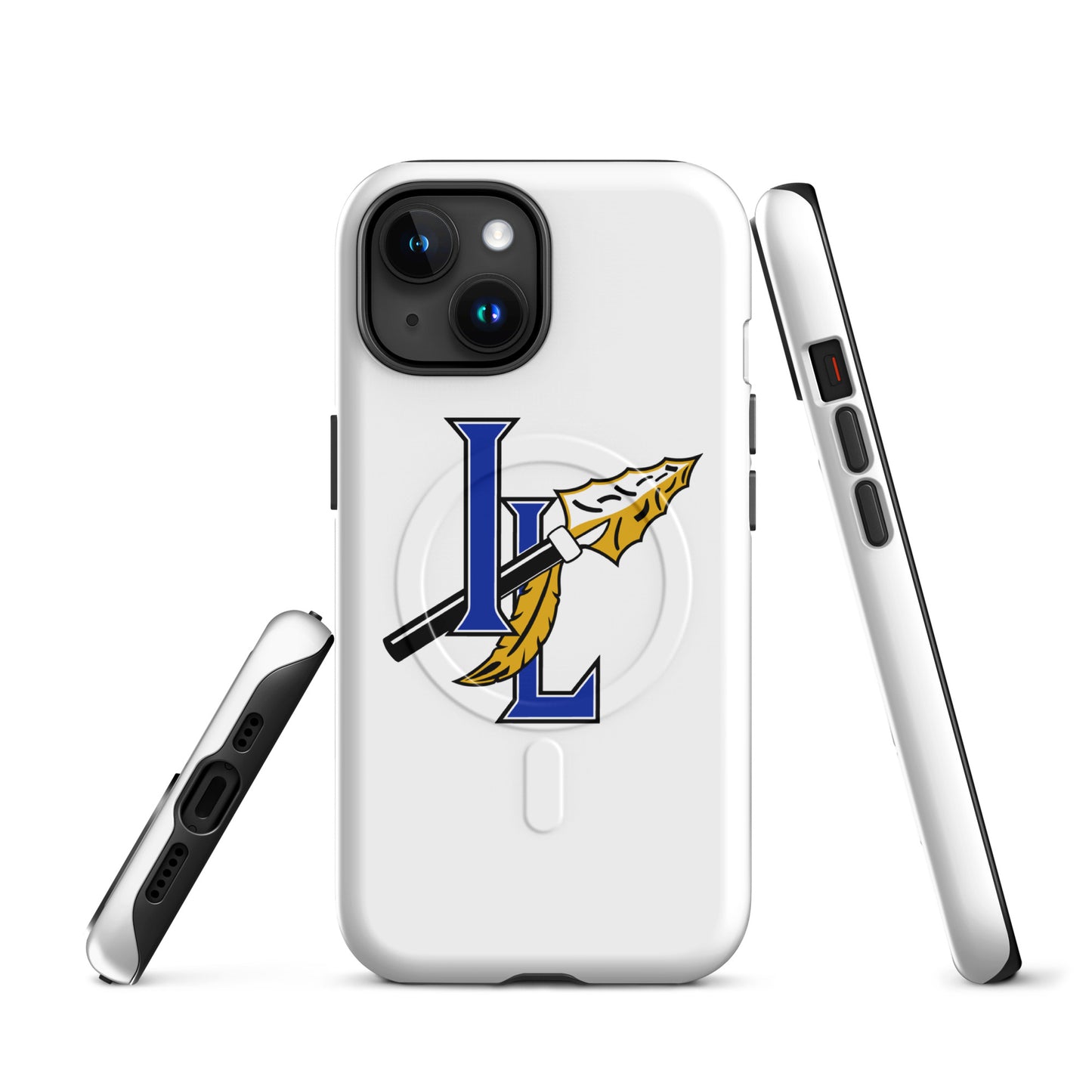 Magsafe Tough Case for iPhone | Indian Land Middle School Volleyball | Spear Athletic Logo