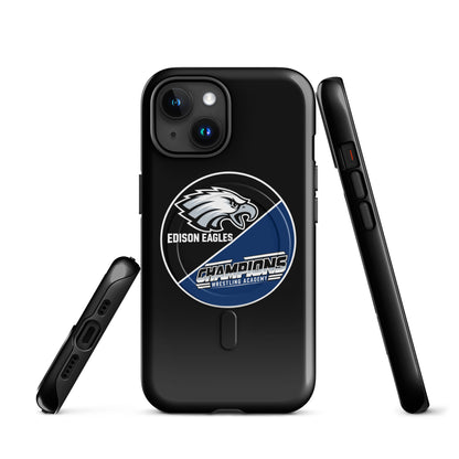 Magsafe Tough Case for iPhone | Edison Eagles/CWA Wrestling | Badge Logo