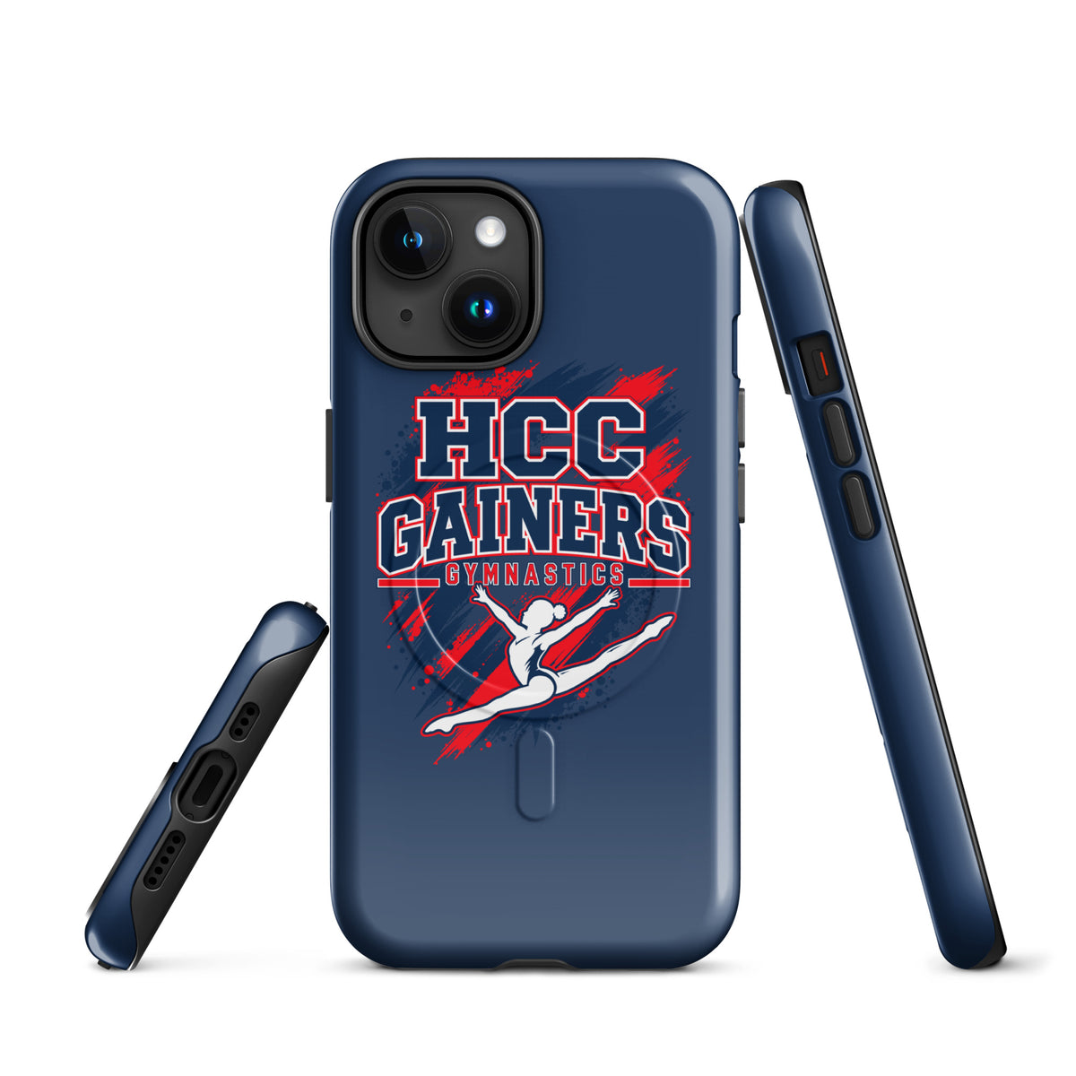 Magsafe Tough Case for iPhone | HCC Gymnastics | Crest Logo