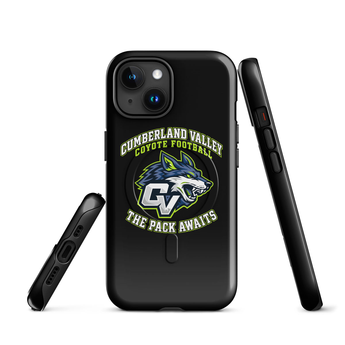 Magsafe Tough Case for iPhone | Cumberland Valley Coyotes Football | Emblem Logo