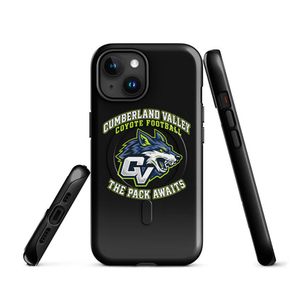 Magsafe Tough Case for iPhone | Cumberland Valley Coyotes Football | Emblem Logo