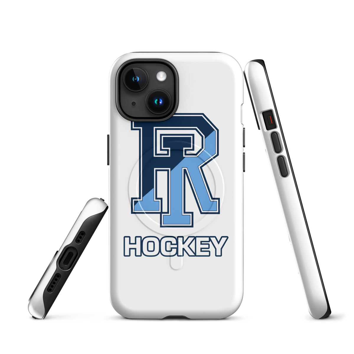 Magsafe Tough Case for iPhone | URI Men’s Hockey | Crest Logo