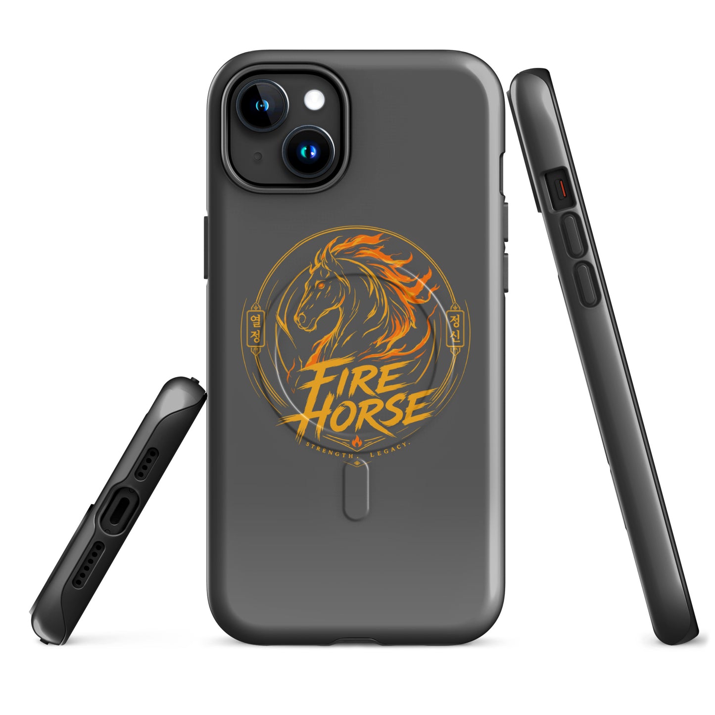 Magsafe Tough Case for iPhone | Fire Horse Masters | Vanguard Logo
