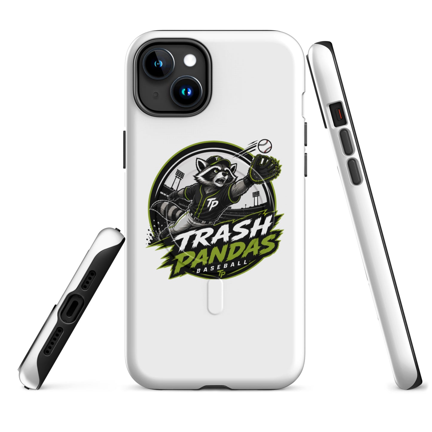 Magsafe Tough Case for iPhone | Trash Pandas Baseball Organization | Emblem Logo