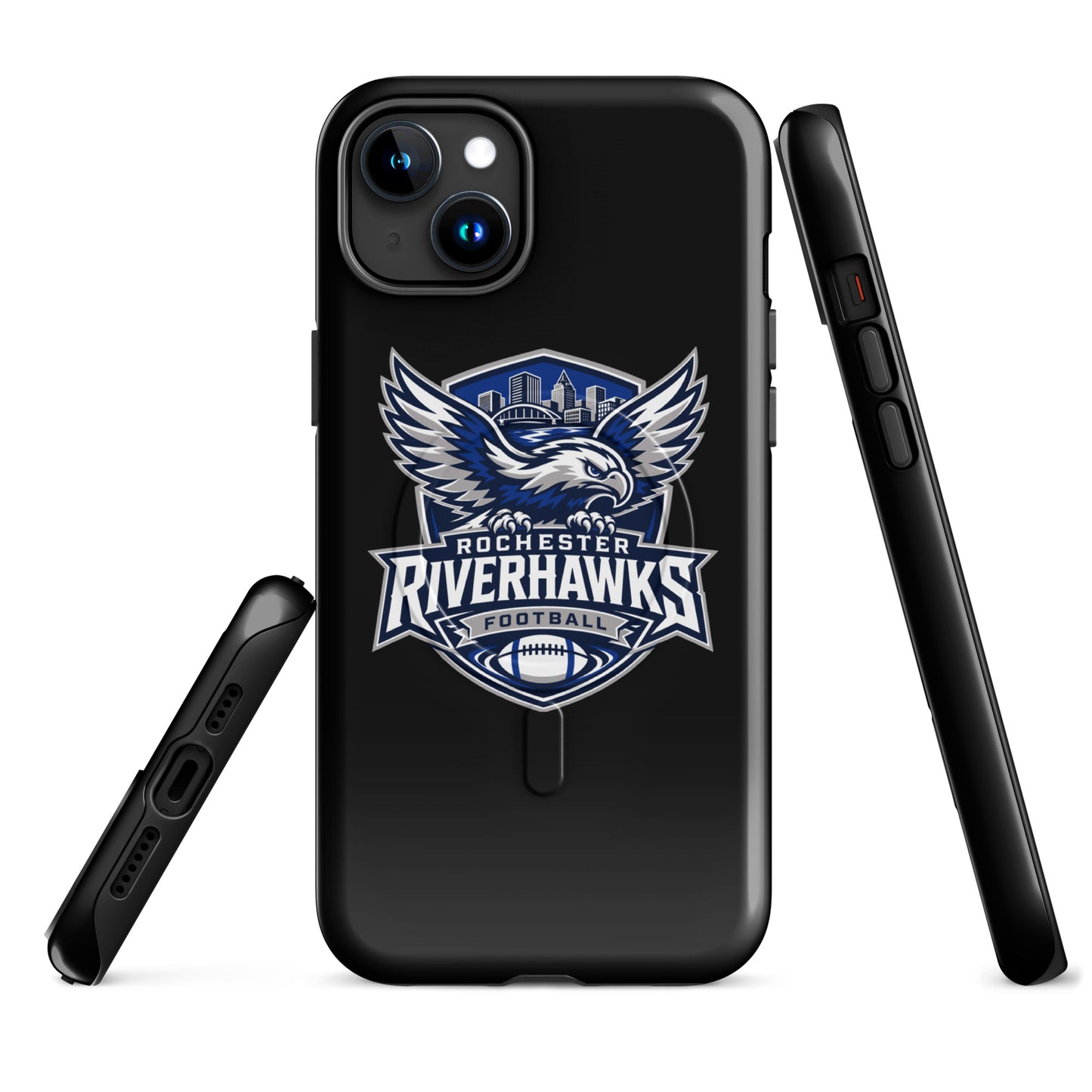 Magsafe Tough Case for iPhone | Rochester Riverhawks | Shield Logo