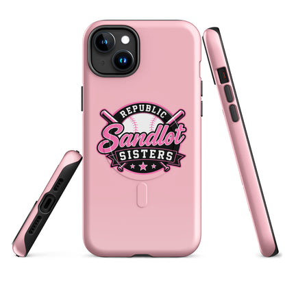Magsafe Tough Case for iPhone | Sandlot Sisters | Badge Logo