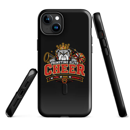 Magsafe Tough Case for iPhone | PTE Bulldog Cheer | Crest Logo
