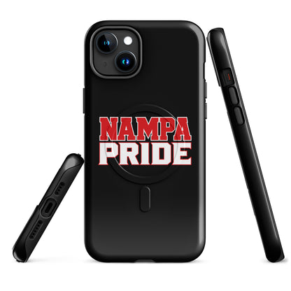 Magsafe Tough Case for iPhone | Nampa Pride | Letter Mark Logo
